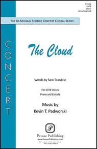 The Cloud SATB choral sheet music cover Thumbnail